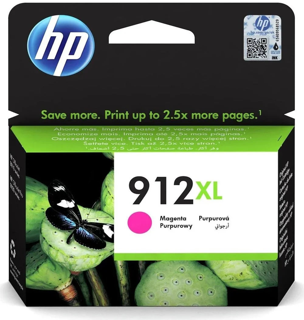 HP 912XL Ink Cartridges for HP OfficeJet Pro 8022 8012 8017 printers - eBuy UAE